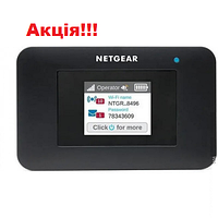 Беспроводной модем Netgear 3G/4G WiFi роутер AC797 до 400 мбит/с Black (Акционное предложение)