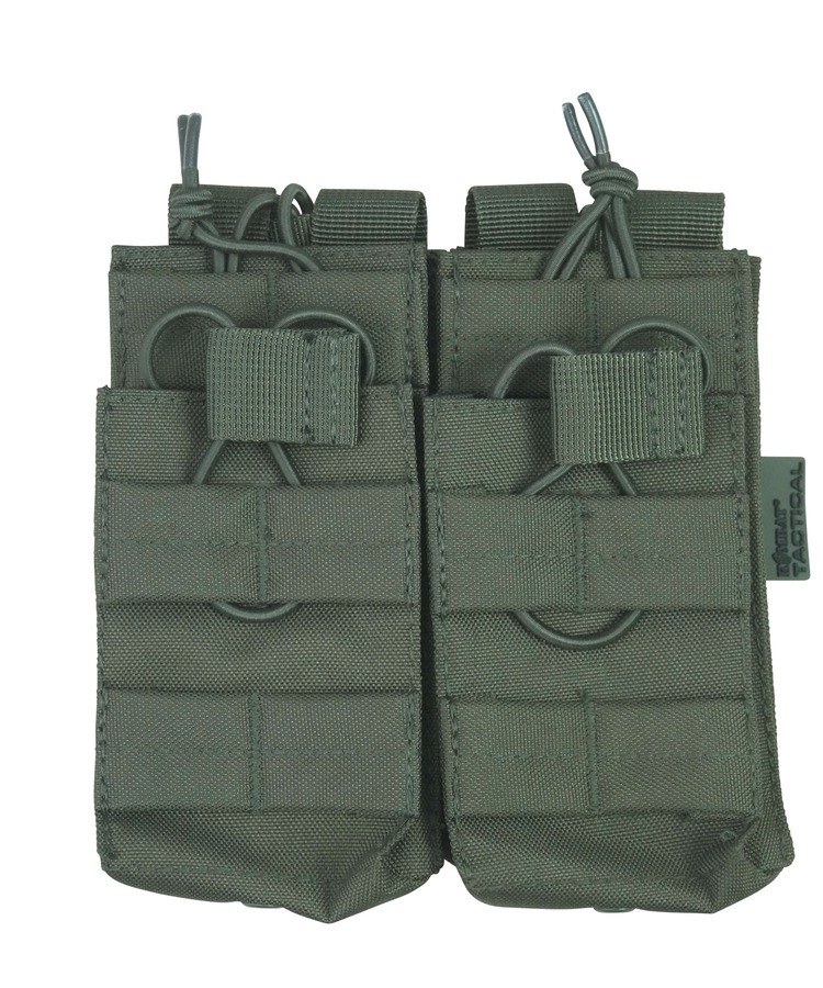 Підсумок під магазини АК KOMBAT UK Double DUO Mag Pouch SWJ kb-ddmp-olgr