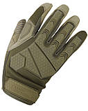 Рукавички тактичні KOMBAT UK Alpha Tactical Gloves SWJ kb-atg-coy-l, фото 2