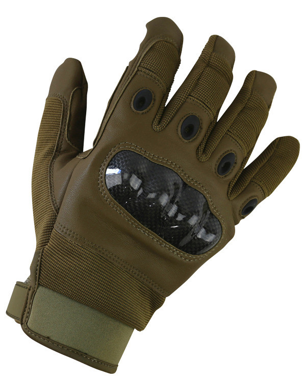 Рукавички тактичні KOMBAT UK Predator Tactical Gloves SWJ kb-ptg-coy-m-l