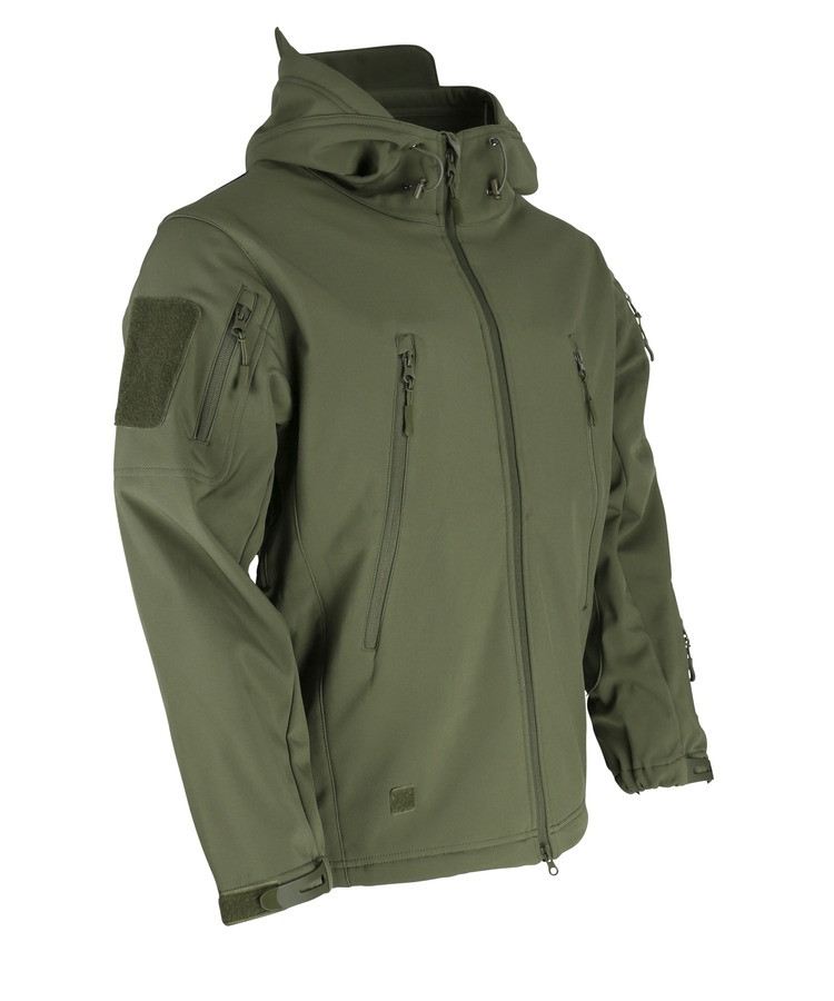 Куртка тактична KOMBAT UK Patriot Soft Shell Jacket SWJ kb-pssj-olgr-m