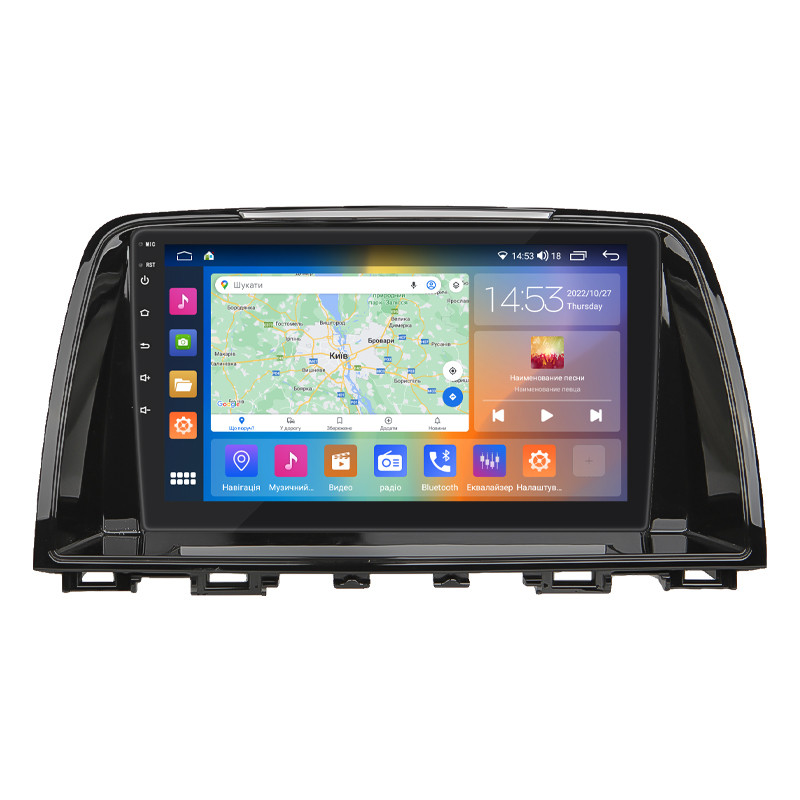 Штатна магнітола 9" Lesko для Mazda 6 III (GJ) 2012-2015 2/32 Gb CarPlay 4G Prime IPS 8 ядер Мазда 16 шт.