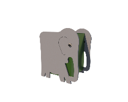 Урна для дитячого майданчика Слоник (Kidigo ТМ)