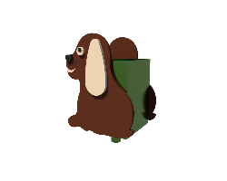 Урна для дитячого майданчика Собачка (Kidigo ТМ)