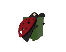 Урна для дитячого майданчика Сонечко (Kidigo ТМ)