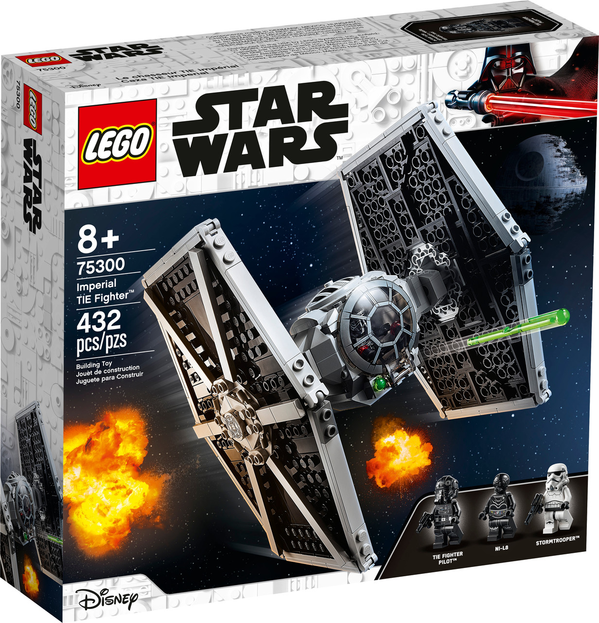 Конструктор LEGO Star Wars 75300 Імперський винищувач TIE