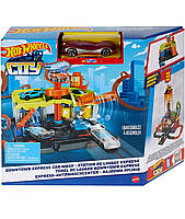 Игровой набор Хот Уилс автомойка Hot Wheels City Car Wash