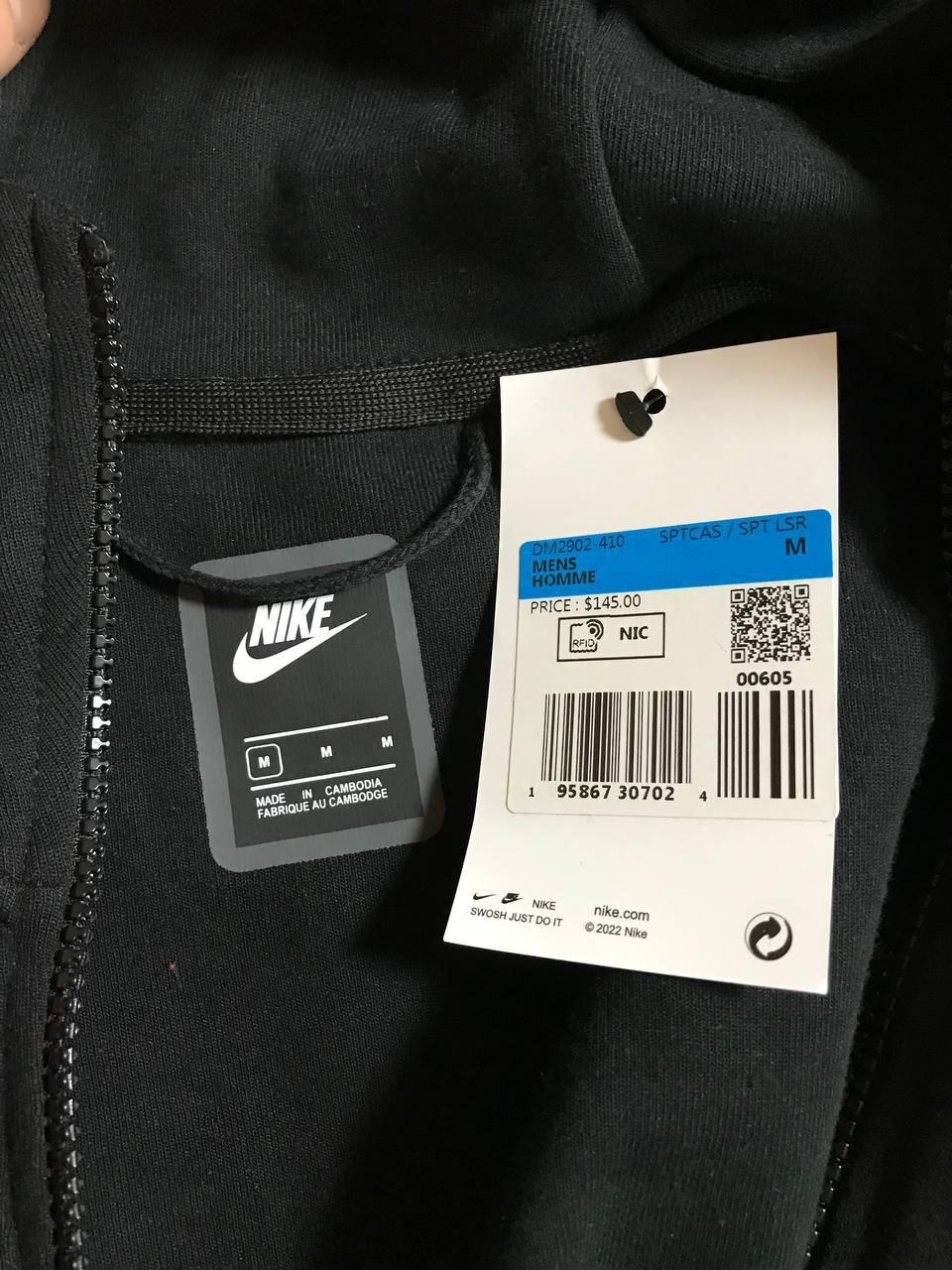 Купить Спортивный костюм Nike Tech Fleece мужской черный штаны и кофта ...