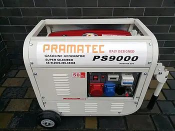 Бензиновий генератор Pramatec PS9000 3-х фазний 4-тактний