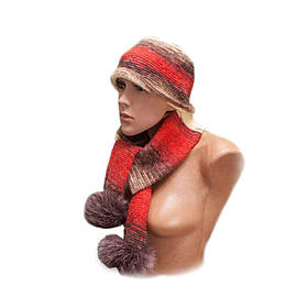 Набір капелюшок і шарф - HandMade PRIGRIZ