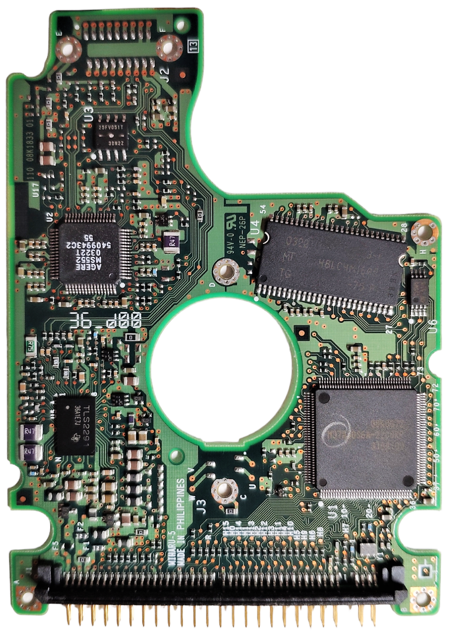 Плата HDD PCB 08K1833 08K1836 Hitachi HTS726060M9AT00