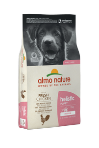 Cухий корм для цуценят середніх порід Almo Nature (Альмо Натюр) Holistic Puppy зі свіжою куркою 12 кг