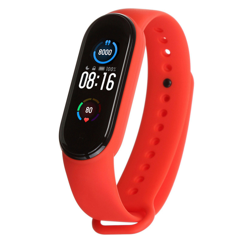 Браслет Xiaomi Mi Band 5 / 6 / 7 Color Red 8