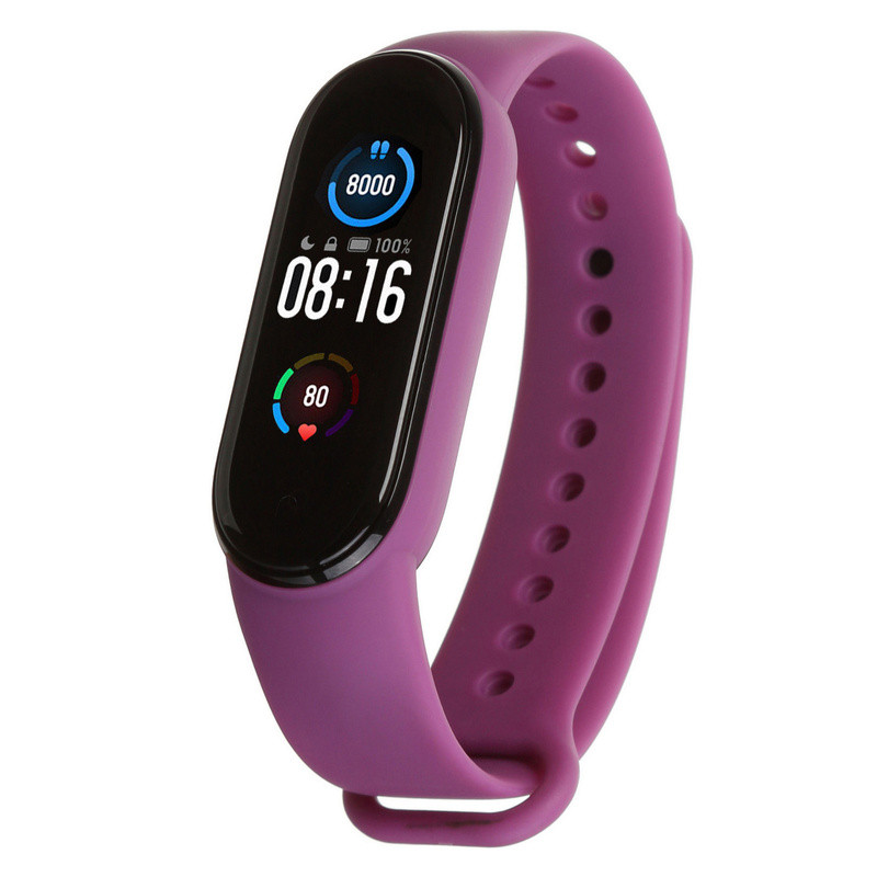 Браслет Xiaomi Mi Band 5 / 6 / 7 Color Fuchsia 10