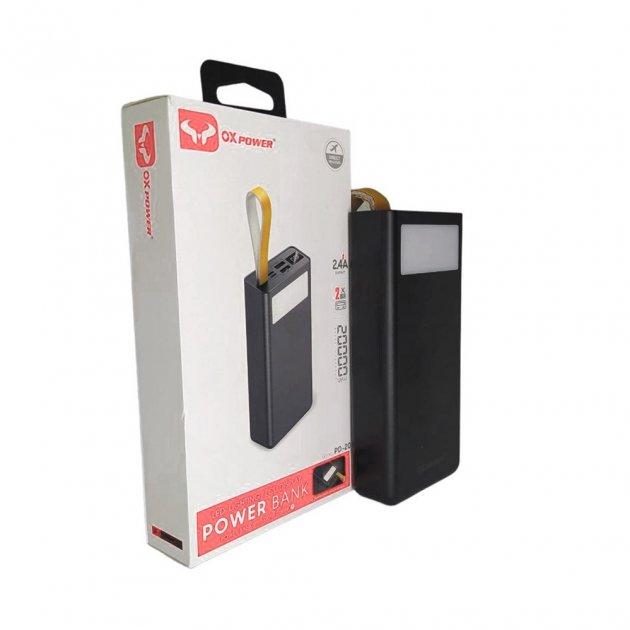 Повербанк 20000 mAh Портативний зовнішній акумулятор QX PD-20 Power Bank.