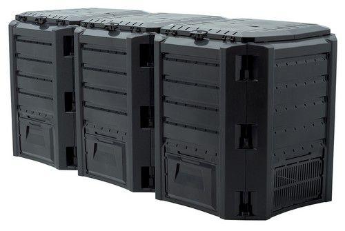 Компостер садовий Module Compogreen корпус пластик об'єм 1200 літрів 198х71,9х82,6 см (Time EcoTM)
