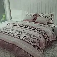 Комплект постільної білизни бязь Голд люкс 2.00/2.20 євро розмір