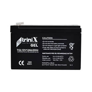 Акумуляторна батарея TGL12V12Ah/20Hr TRINIX GEL