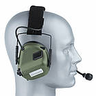 Активні навушники з мікрофоном гарнітурою Earmor M32 + Кнопка PTT Тангенту ZP125, фото 9