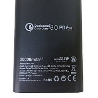 Портативна батарея повербанк powerbank на 20000 mAh, USB, Type C, 22.5w, 4.5A Sneha (Power bank 20000 mAh), фото 9