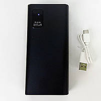 Портативна батарея повербанк powerbank на 20000 mAh, USB, Type C, 22.5w, 4.5A Sneha (Power bank 20000 mAh), фото 8