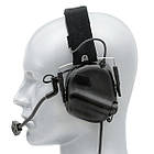 Активні навушники з гарнітурою Earmor M32X Black (2 кріплення), фото 6