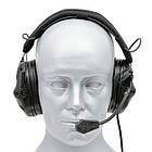 Навушники Активні для стрільби з гарнітурою Earmor M32 Black + кріплення на шолом M11, фото 8