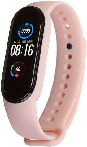 Браслет Xiaomi Mi Band 5 / 6 / 7 Color Light Pink 4, фото 1