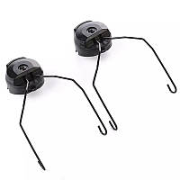 Кріплення адаптер на шолом каску для активних навушників MSA Sordin, Black