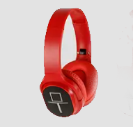 Бездротові bluetooth навушники З 50604 "Гра в кальмара", червоні, фото 3