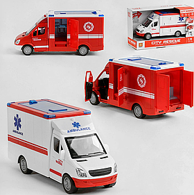 Машинка Швидка допомога WY 597