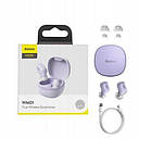 Бездротові Bluetooth навушники-вкладиші Baseus WM01 NGWM01-05, фото 3