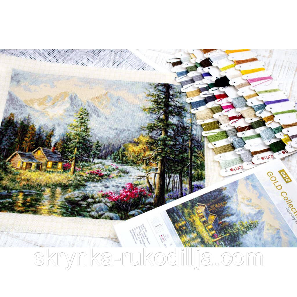 Набір для вишивки хрестиком B610 Luca-S Шале