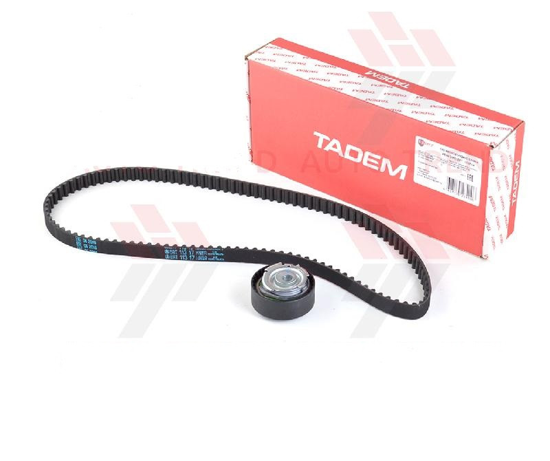 Ремінь ГРМ ВАЗ 2190 GRANTA (ремінь+ролики) (в упак.) (виробництво БРТ), фото 1