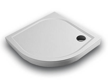 Напівкругла панель для душового піддона Gronix Deniz D2P 90x90, фото 3