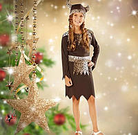 Карнавальный костюм викинга, охотницы, амазонки для девочки 6-8 лет 122-128 рост