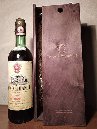 Вино 1976 року Chianti Turricchio Італія, фото 2