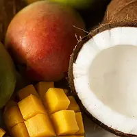 Аромат для свечи и мыла Манго и кокосовое молоко (CandleScience Mango and Coconut Milk)  10 грамів 50 грамів