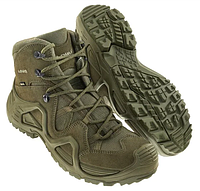 Тактические ботинки Lowa Zephyr GTX MID TF Dark Brown Black / Coyote Ranger Green 36.5-48.5р Олива, 38