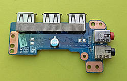 Плата USB  Sony Vaio VPCEE, VPC-EE, PCG-61611 б.в. оригінал.