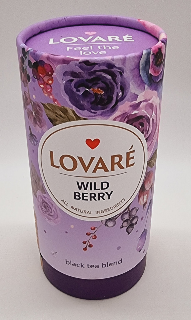 Чай фруктовий Lovare Wild berry Дика ягода 80 г