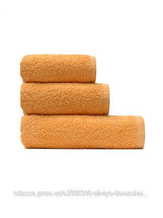 Набор махровых полотенец Active set Персикового кольору, фото 1