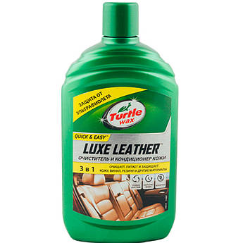Очисник та кондиціонер шкіри Turtle Wax Luxe Leather, 500 мл