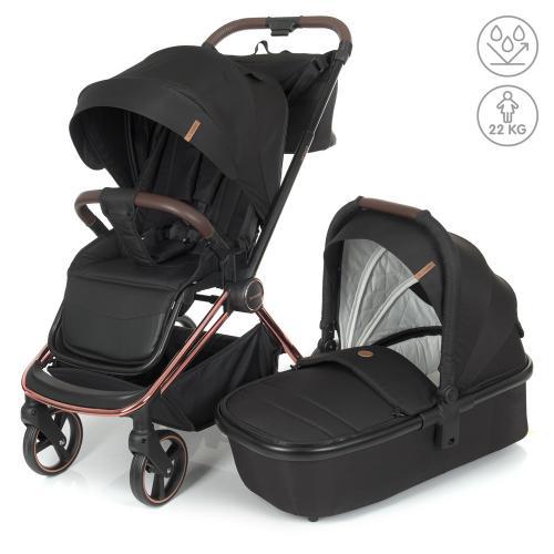 Коляска універсальна 2в1 Camino ME 1091-RG PERSONA Black, фото 1