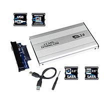 Зовнішня кишеня перехідник USB 3.0 для SSD/HDD диска SATA III 2.5” Rocketek