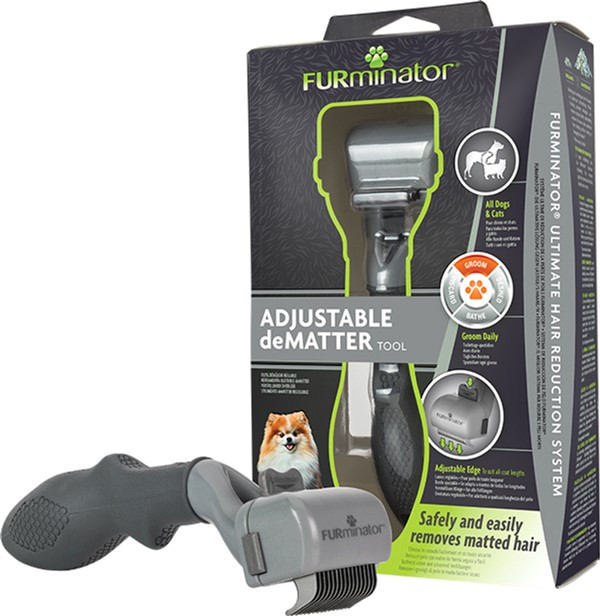Регулируемый Колтунорез для Собак и Котов FURminator 17 Х 4.5 Х 4 См ...