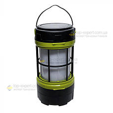 Підвісна кемпінг-лампа Camping Lantern F-910-B, аварійний світильник, ліхтар акумуляторний 2500 мА·год — Чорна, фото 2