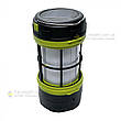 Підвісна кемпінг-лампа Camping Lantern F-910-B, аварійний світильник, ліхтар акумуляторний 2500 мА·год — Чорна, фото 6