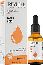 Сироватка для обличчя Revuele Peeling Solution Lactic Acid Serum 30мл
