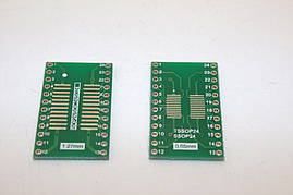 Панелька-перехідник SOIC24 TSSOP24 SSOP24 SO24 SOP24 на dip24 0,65 мм 1,27 мм